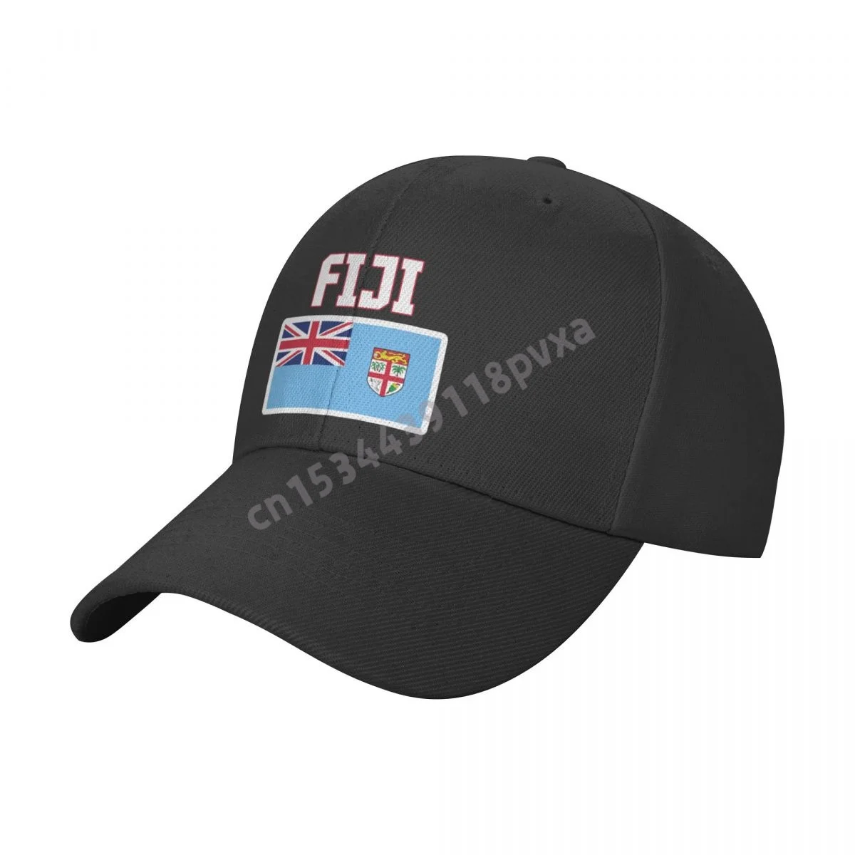 Baseball Cap Fiji Flag Country Map Fans Wild Sun Shade Peaked Adjustable Outdoor Caps for Men Women