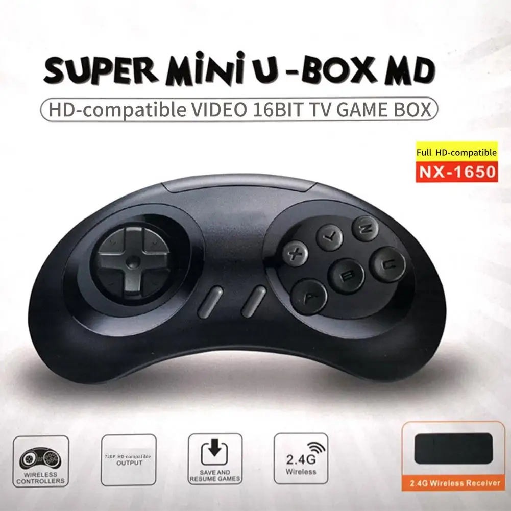 

Wireless Game Console 1 Set Practical Sensitive No Delay Mini High Resolution Game Console Game Player Accessories