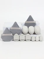 12-Piece All-Purpose Makeup Sponge Set, Made of 3 Loose Powder Puffs, 3 Mini Air Cushion Puffs, 3 Beauty Eggs and 3 Mini Beauty 4