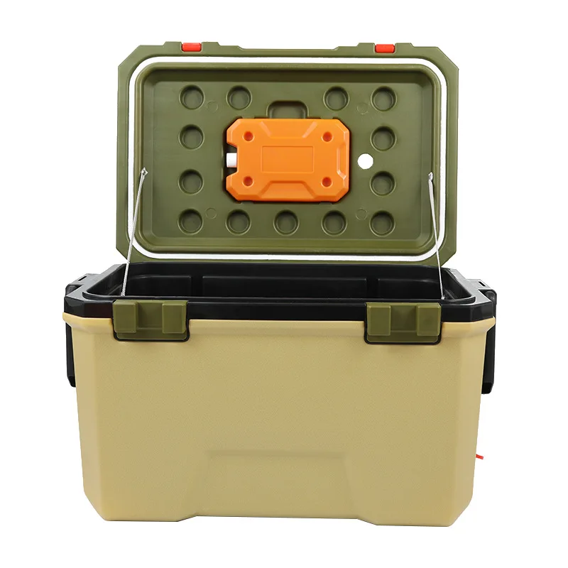 

16L 36L 68L 140L Insulated Cooler Box Fresh-Keeping Sea Fishing Takeaway Cold Chain Ice Bucket Set Use Freezers