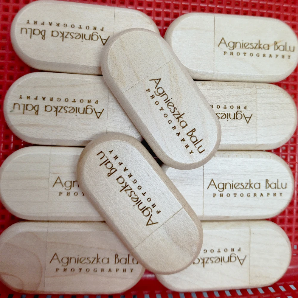 10/20/50 pçs/lote logotipo gratuito atacado madeira usb flash drive 128gb usb vara 32gb unidade de memória de alta velocidade fotografia de casamento presentes