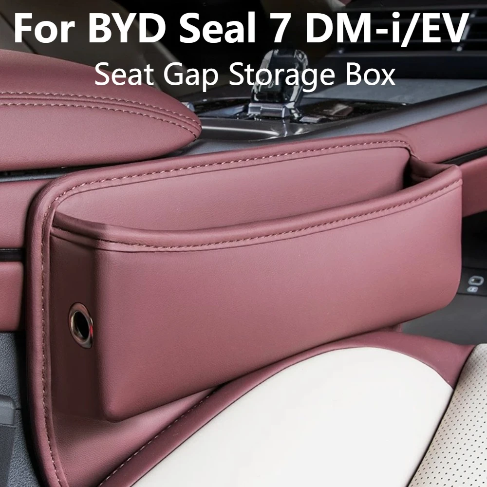 

For BYD Seal 7 DM-i EV Seat Gap Storage Box Seat Crevice Organizer Holder Car Interior Accessories
