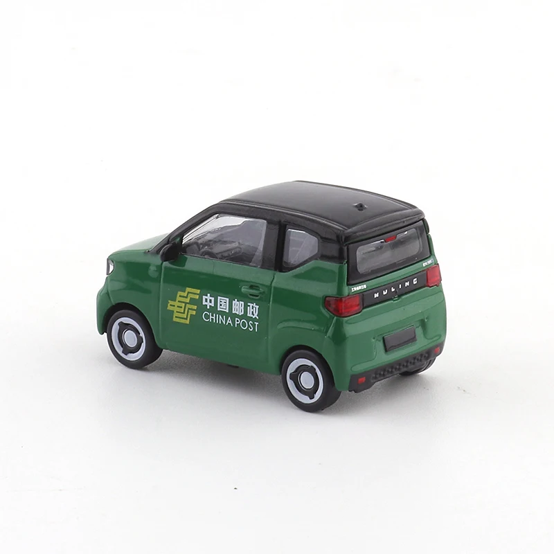 XCARTOYS 1/64 Wuling Hongguang MINI EV - China Post Car Alloy Motor Vehicle Diecast Metal Model Kids Xmas Gift Toys for Boys