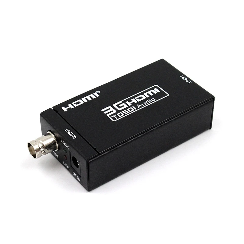 

HDMI- compatible to SDI Converter SD-SDI HD-SDI 3G-SDI Audio Video Adapter,Support 1080P 1080I for Camera Home Theater Monitora