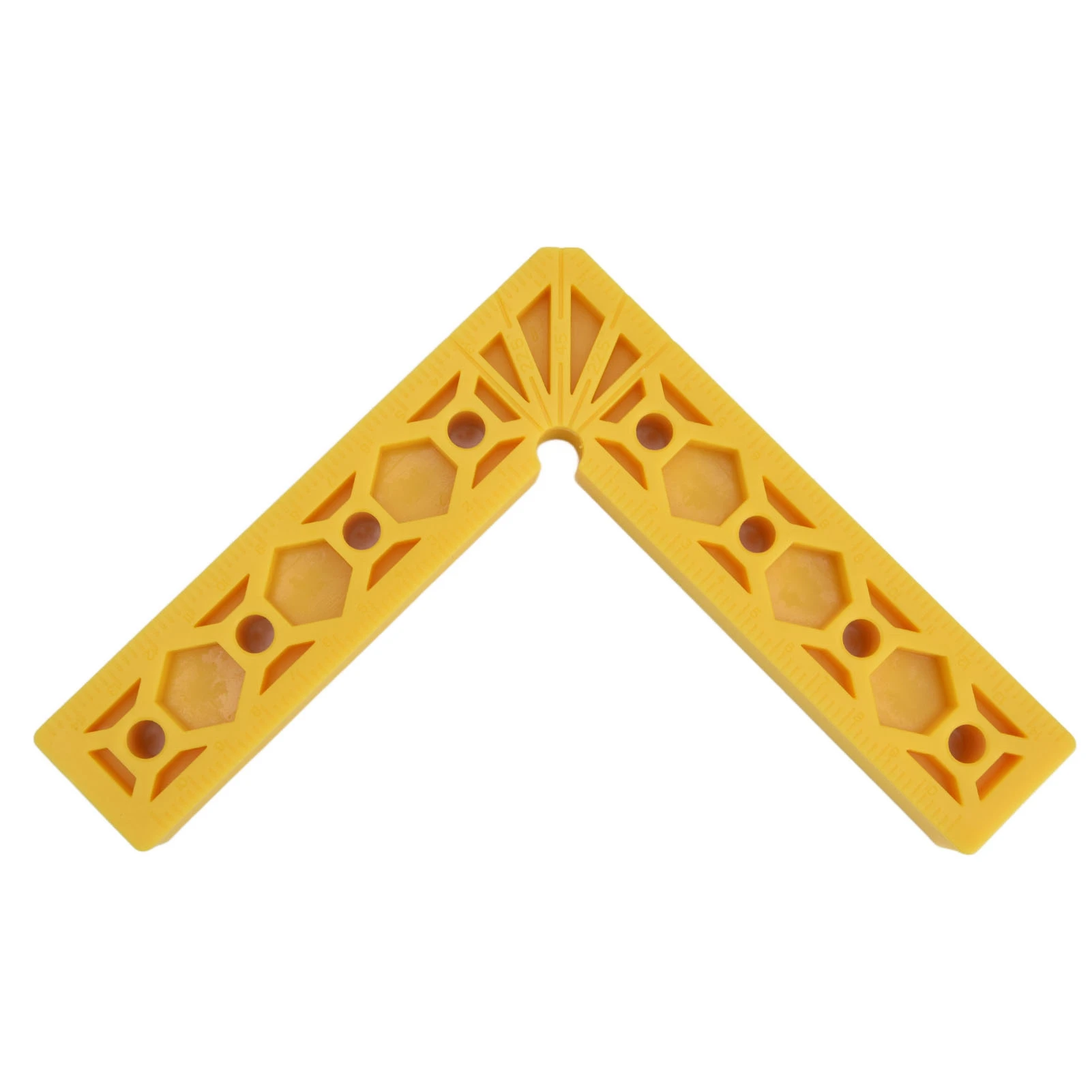 

90° Positioning Square Right Angle Splicing Clamp L-Type Corner Clamp Adjustable Woodworking Splicing Corner Fixture Yellow