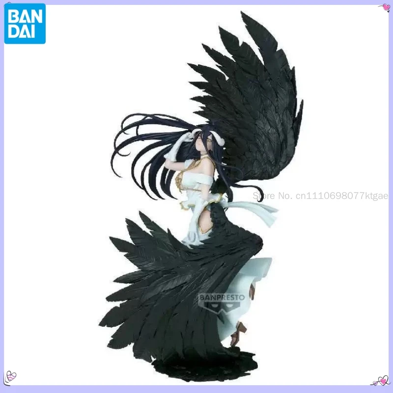 En stock, figurine de collection originale et authentique BANDAI Banpresto Evolve Overlord Albedo Empress of Darkness 32 cm, jouet, cadeau
