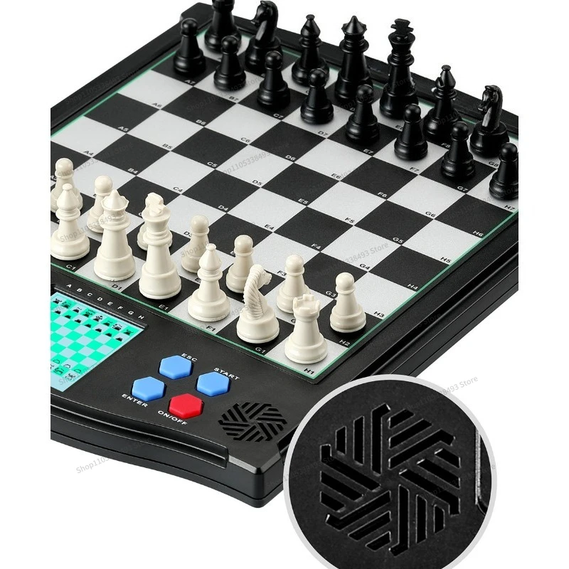 For Chess Electronic Chessboard Man-Machine Versus Two-Player Game A Good Coach for Learning Chess