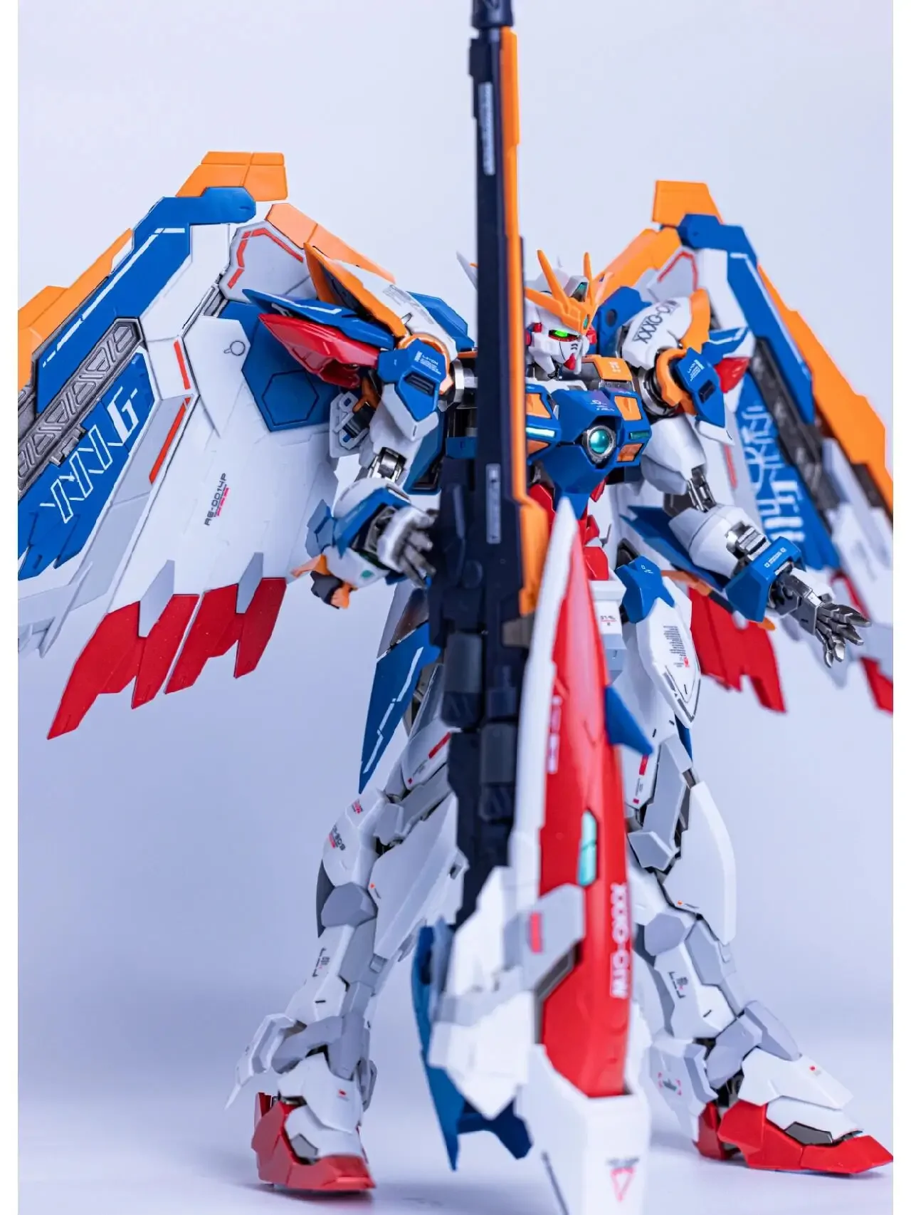 

Daban 8825 Model Mg 1/100 Hirm W EW 1/100 XXXG-01 Wing Zero Ew Toys Puzzle Model Collection Desktop Decoration Kids Gift