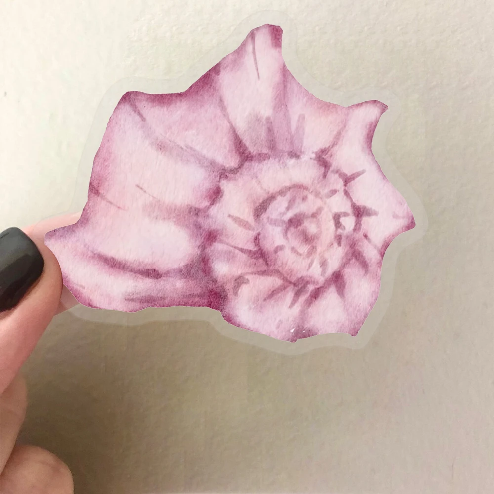 50 قطعة مجموعة من الأسماك الاستوائية PET ملصق لحقيبة التزلج المحمول الأمتعة الهاتف التصميم DIY بها بنفسك ملصق سلسلة الأحياء البحرية