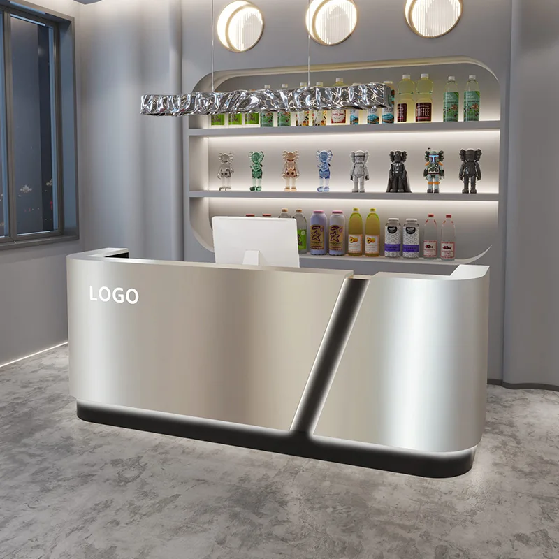 

Aesthetics Hotels Reception Desks Beauty Counter Luxury Salon Reception Desks Modern Business Empfangstheke Office Furniture