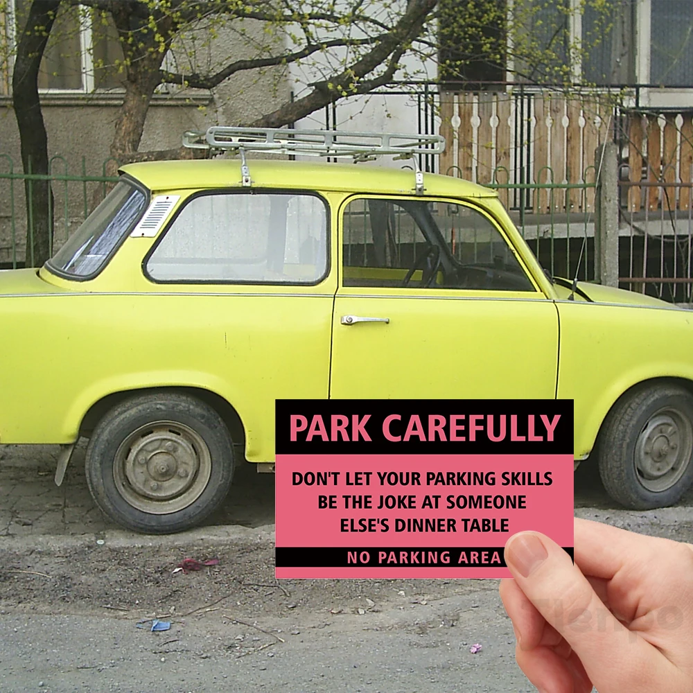 50pcs Humorous Parking Cards \