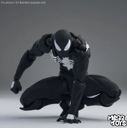 

Spider Kaine Parker Black Red Spider Action Figure ToysOriginal Mess Toys Spider Figure Black Suit Neighbor Symbiote Scarlet