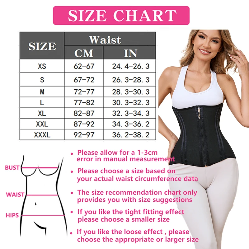 Women  Slimming  Waist Trainer Corset  Body Shapewear Belt Flat Belly Workout Binders Shaper Tummy Wrap Girdles