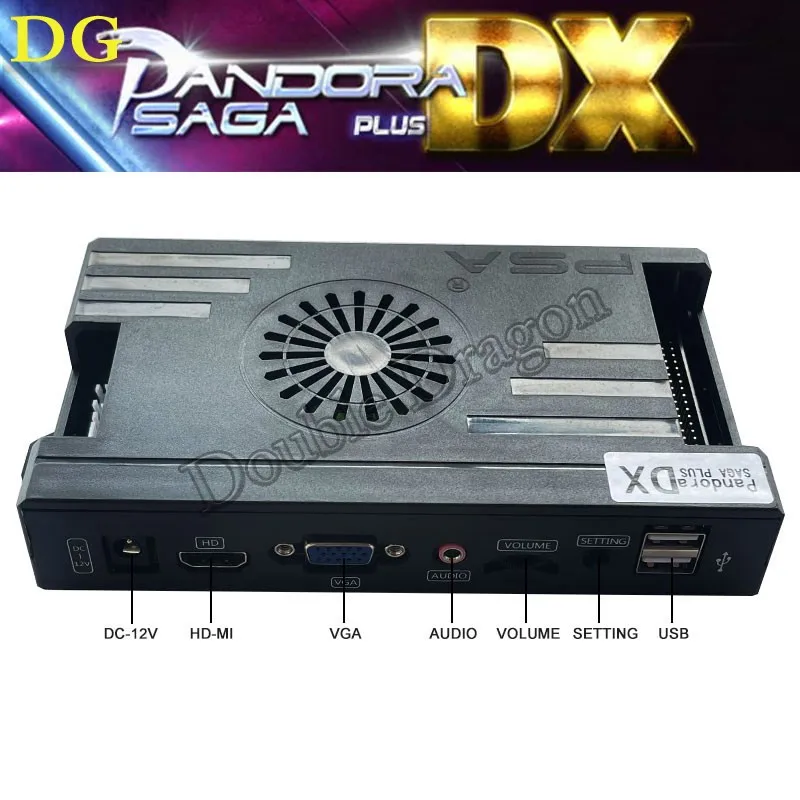 Pandora SAGA DX Particular Version 5000 In 1 Arcade Jamma Box Board Vga HD Can Add FBA MAME 3d