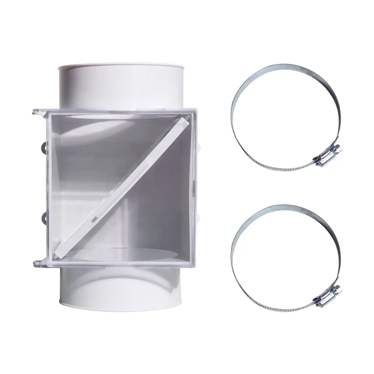 REST Plastic Lint Tray for Washer-Dryer Combo Indoor Dryer Lint Collector,Dryer Outlet Particle Filter Structure with Guard