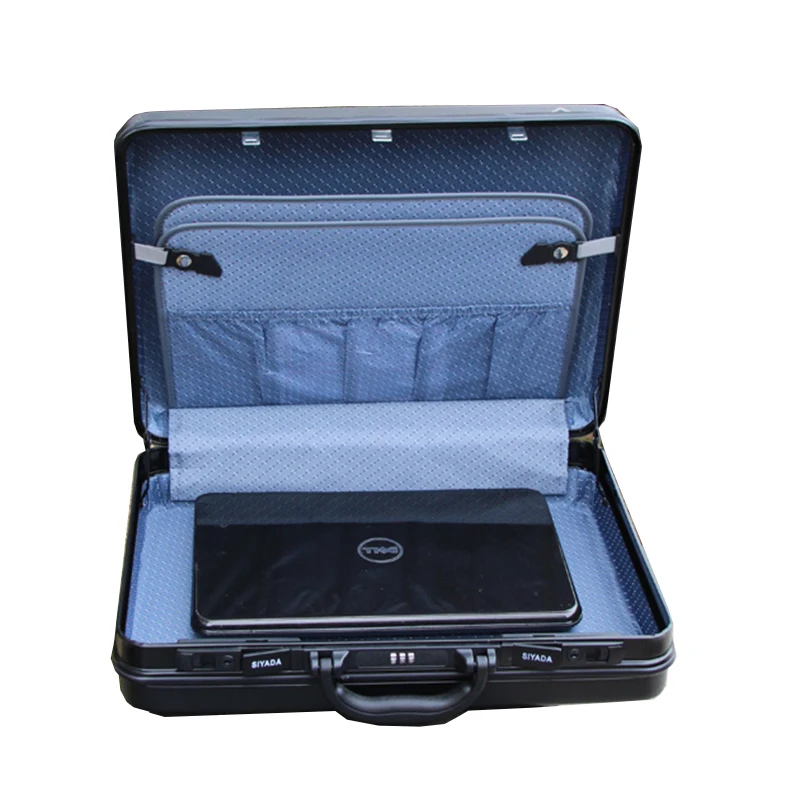 Good Quality Aluminium Tool Case Toolbox Aluminum Frame Business Advisory Suitcase Man Portable Briefcase File BoxTwo Colors