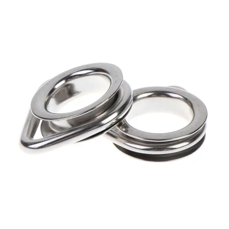 Edelstahl M6/8 Sonnensegel-Eck-D-Ring-Drahtseilhülse Marine-Hardware für Boot/Yacht-Kabel – Detail 7