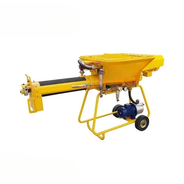 Automatic continuous mixer for ready-mixed dry mortar and cement/gypsum putty discharge method Automotive core component motor