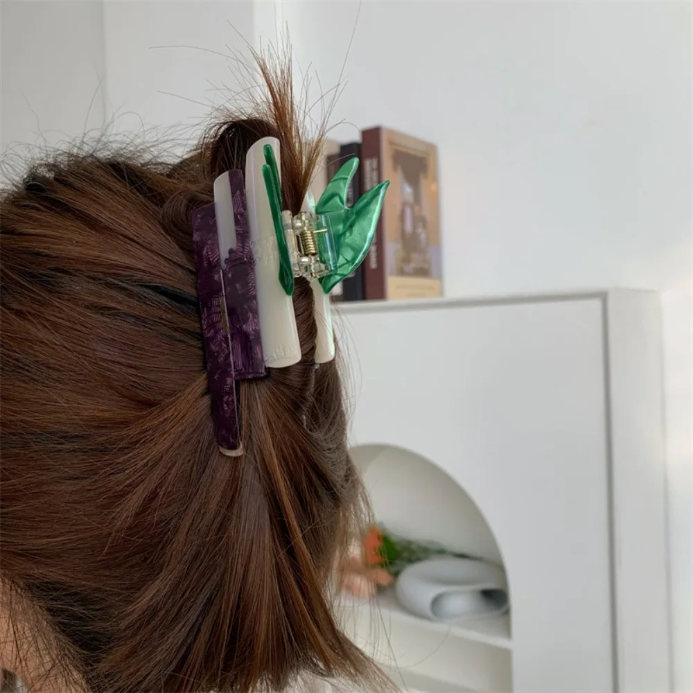 

Fashion Waterproof Fruit Shark Clip Korean Style Hairgrips Acetic Acid Hair Claw Headwear Tomato Acrylic Hair Accessories Party
