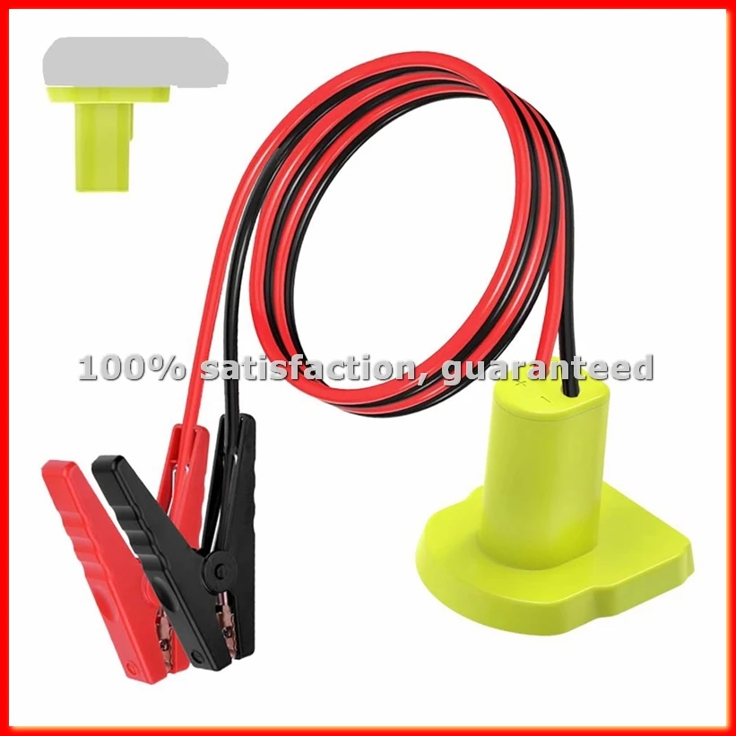 

Кабели-адаптеры для аккумуляторов 18В, 8AWG, 2 фута, портативные кабели для запуска автомобиля, автомобильные пусковые кабели, A31R