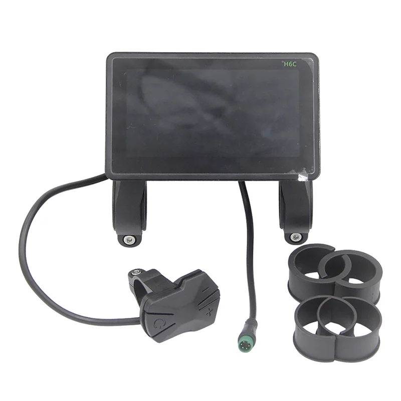 

XSXS-H6C ЖК-дисплей, интеллектуальный инструмент для аксессуаров для скутеров, дисплей скорости литиевой батареи