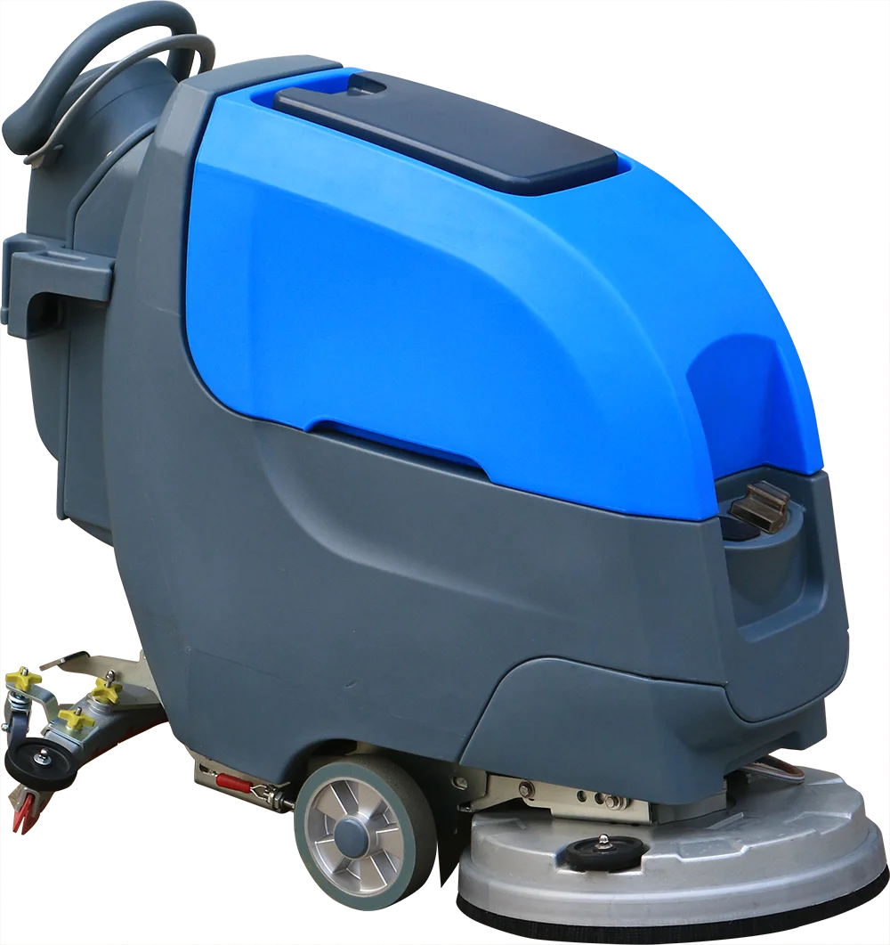 Electric Floor Brush Cleaning Industrial Cordless Mini Ride on Floor Scrubber Machine view 5