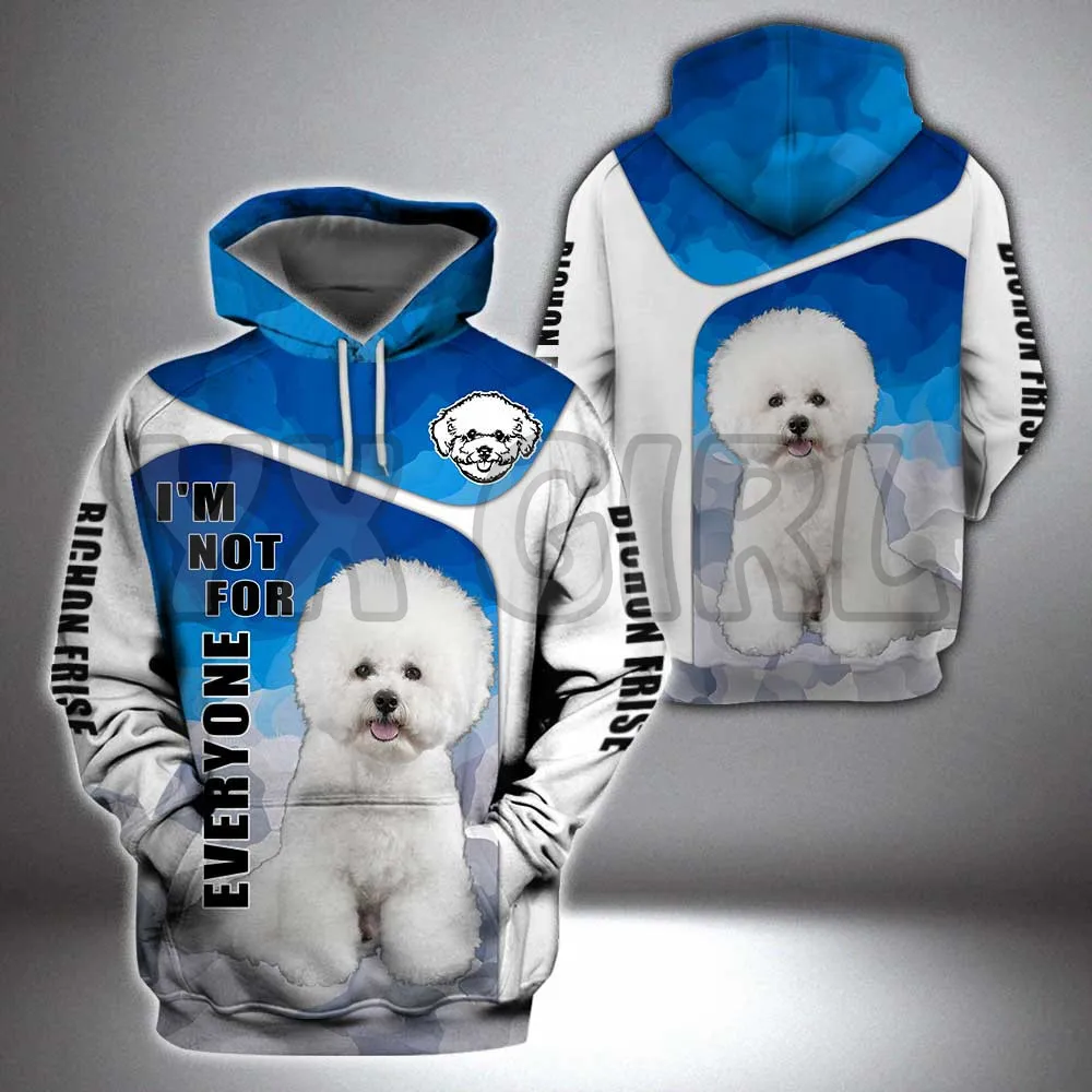 Eu não sou para todos shar pei 3d impresso hoodies unisex pullovers engraçado cachorro hoodie casual rua agasalho