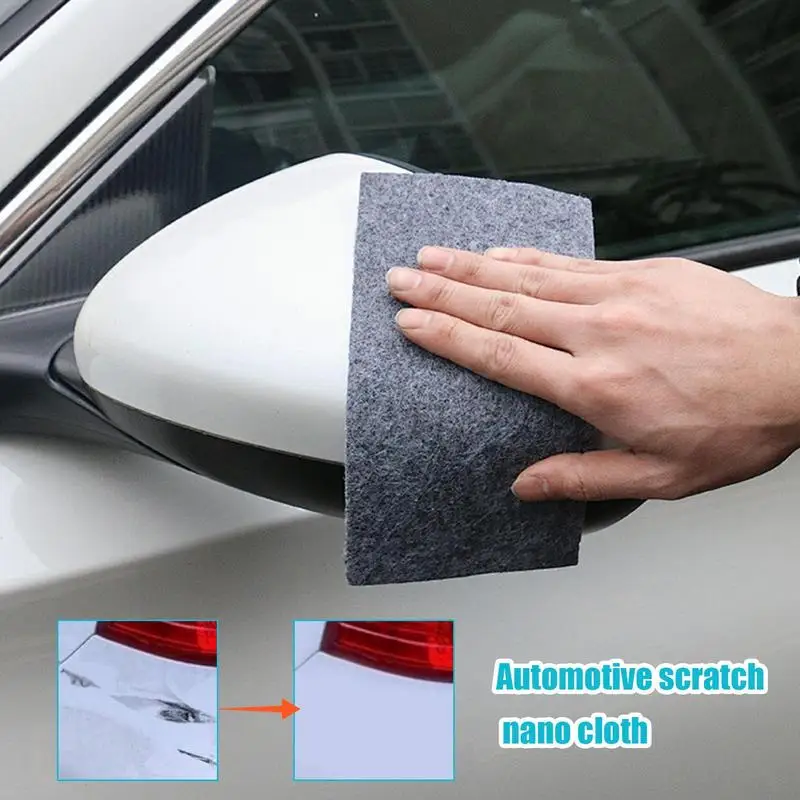 Nano Scratch Repair Cloth Automotive Scratch Remover Cloth Reusable Scratch Remover Cloth for Restoring Luster Removing Light