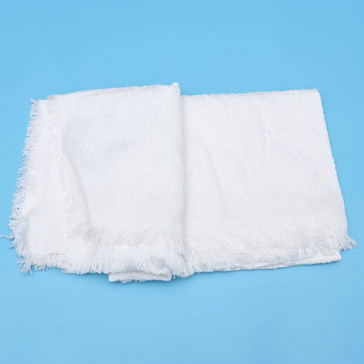 

130x180cm Sofa Cover Luxurious Finish Tight Fit Protection from Spills and Wear White Strong Fabric for Living Room Use