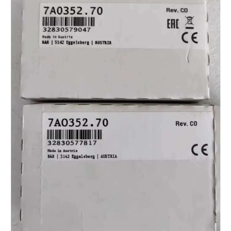

Оригинальный модуль аналогового вывода серии 7AO352.70 7A0352.70 B&R X20