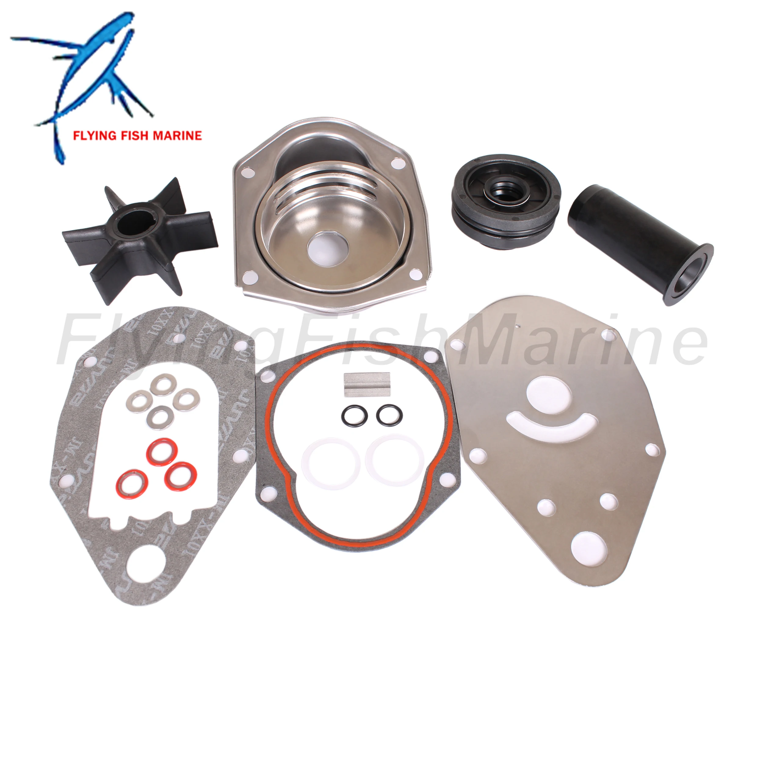 

Boat Engine 46-812966A4/A5/A6 812966A12/A11/A10 Water Pump Impeller Repair Kits for Mercury Mariner Force Quicksilver 30HP-70HP