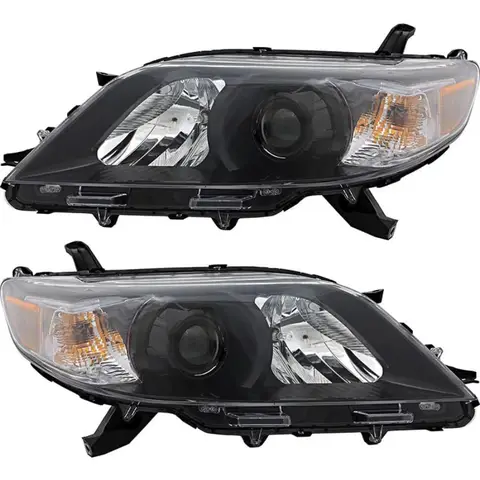 For  Sienna Headlight 2011 2012 2013 2014 Driver and Passenger Side Headlamp Assembly Replacement