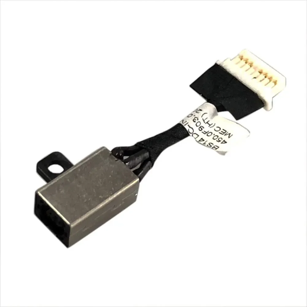 Conector de alimentación CC para ordenador portátil Dell Inspiron, Cable flexible de carga de DC-IN, para Dell Inspiron 5481, 5482, 5485, 5491, 5591, P93G, 0WJXD9, 450.0f903.0011