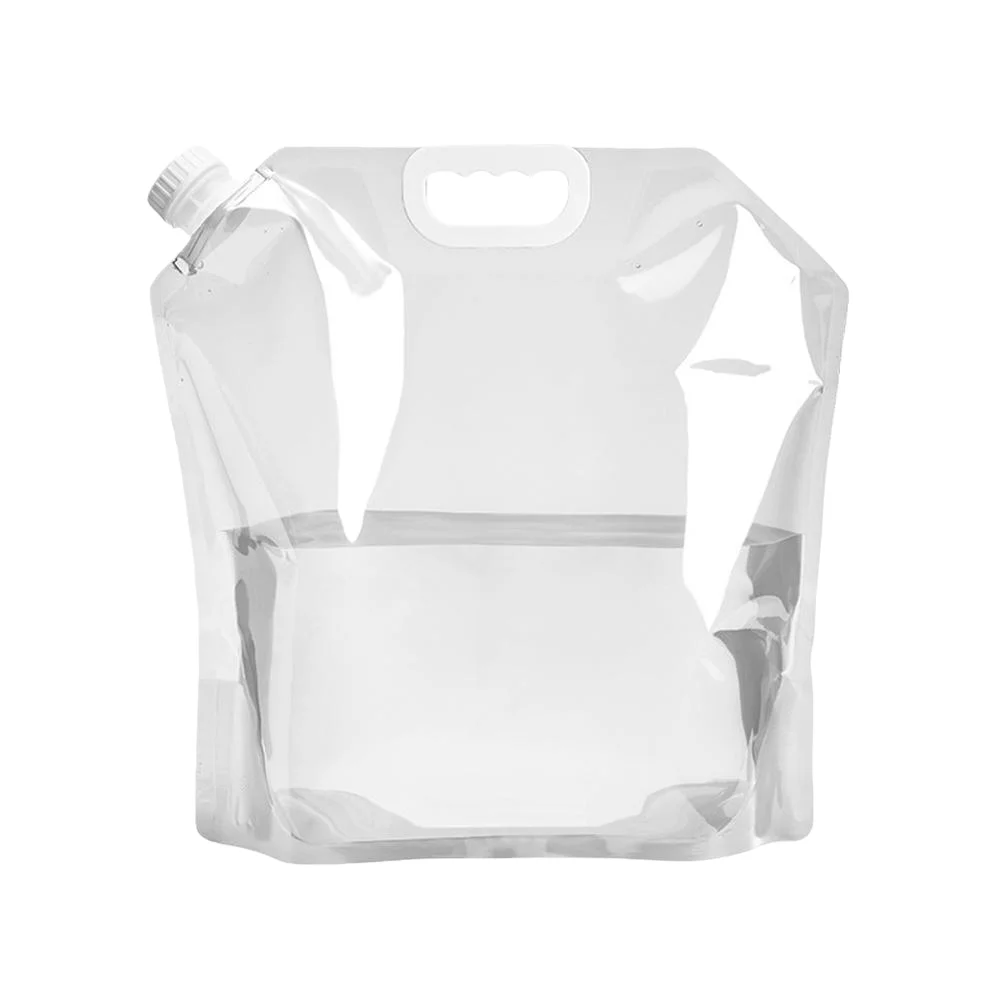 5L/8L/10L Portable Water Bag Folding Bucket Water Container Jug Bottle Pouch Outdoor Travel Camping with Handle Camping Supplies image 3