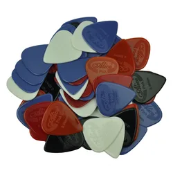 Lot of 100pcs Alice AP-G Heavy 0.96mm Glossy Anti-Skid Projecting Nylon Guitar Picks Plectrums Bass Picks