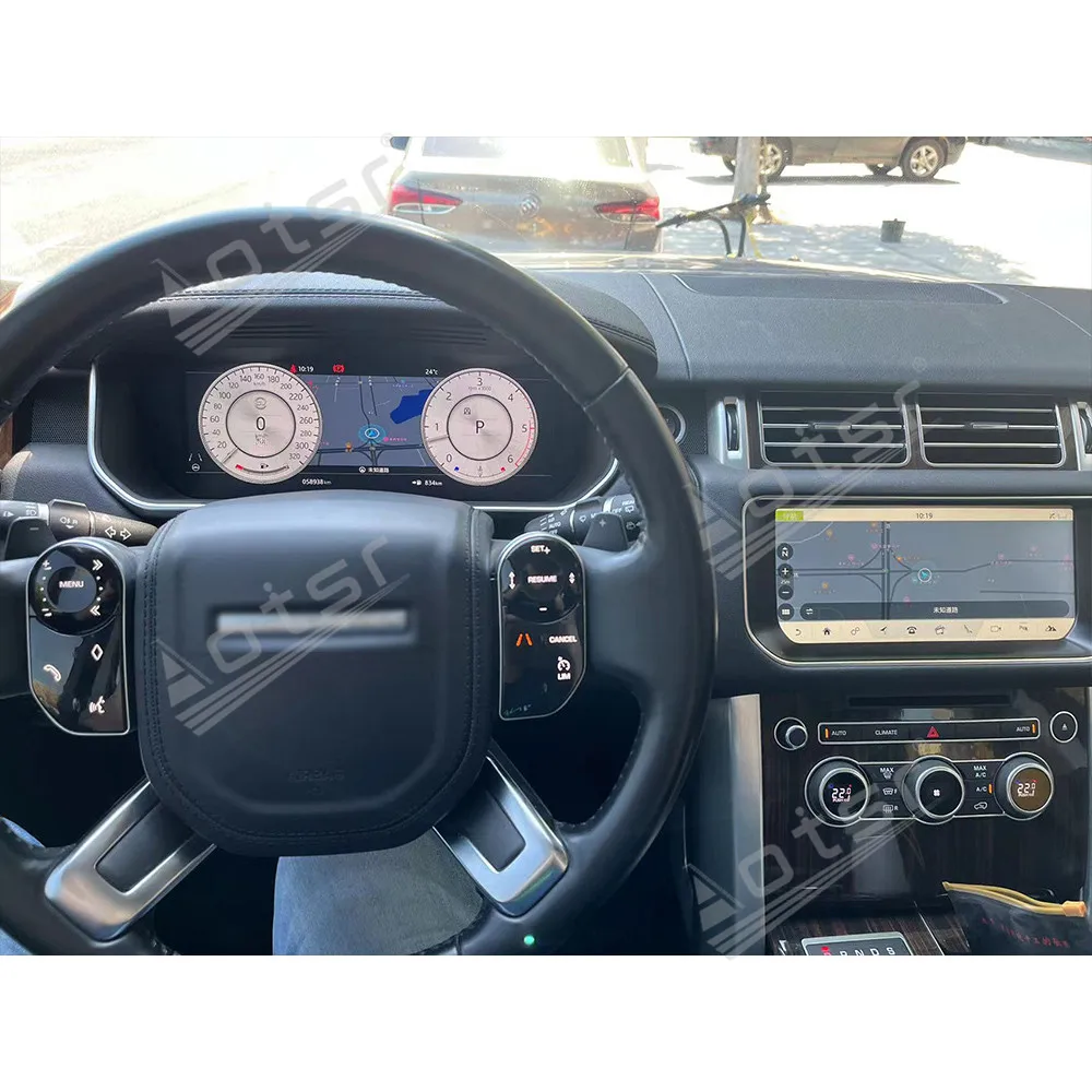 12.3 "Digitale Cluster Kilometerteller Scherm Voor Land Rover Range Rover Sport Vogue 2012-2023 Virtuele Cockpit Snelheidsmeter auto Dashboard