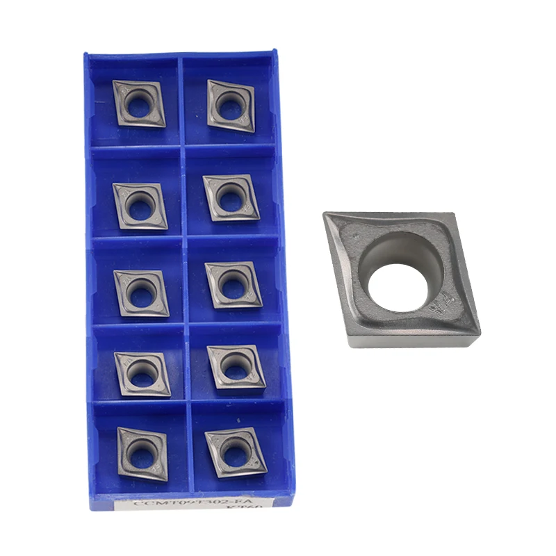 CCMT060204 CCMT09T302 CCMT09T304 CCMT09T308 Carbide Insert for Cermet SCLCR/L External Turning Tool Blade Lathe Parts CNC Cutter