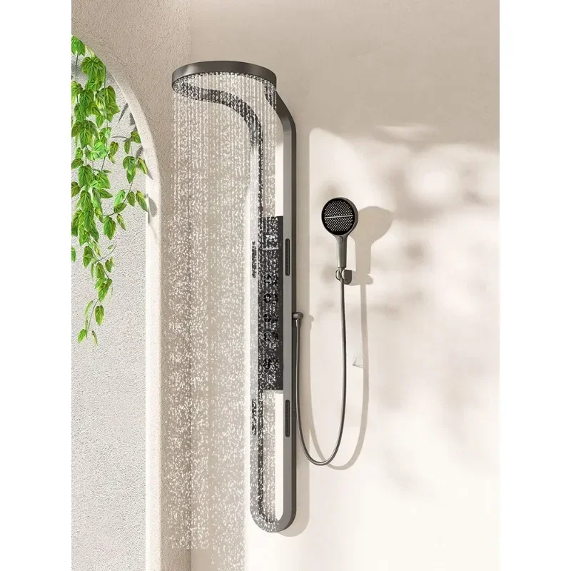High-end Sky Dome Ring Shower Set Hot and Cold