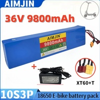 10S3P 36V 9800mAh 18650 Lithium ion Rechargeable Suitable For Joyor Y1 X1 F3 A3 Electric Scooter Battery