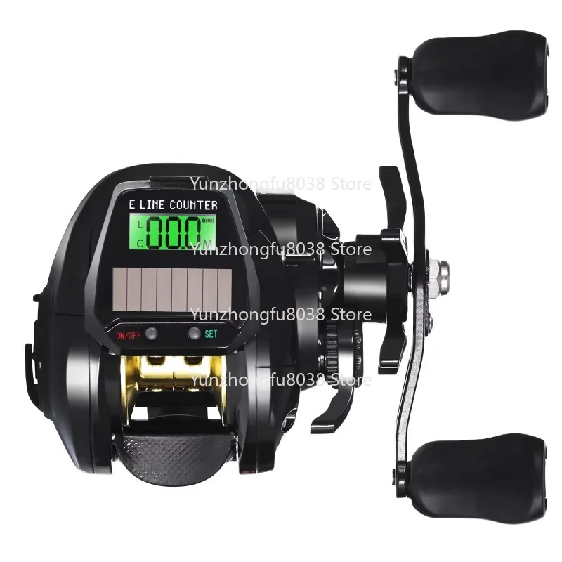 

Правая цифровая рыболовная катушка с каплей воды на солнечной энергии для пляжа, дальнего заброса, каяка, морской и пресноводной рыбалки