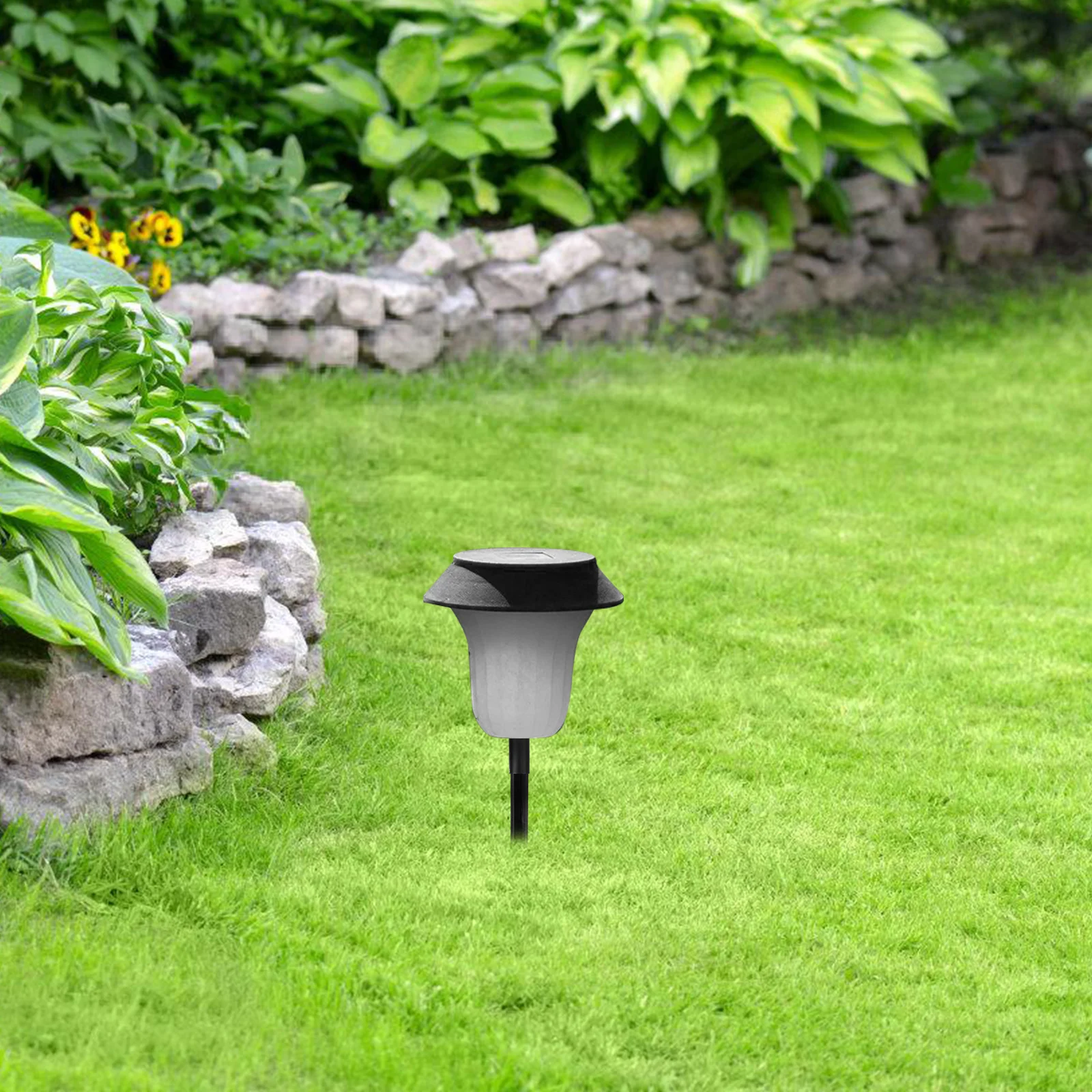 

25pcs Solar Garden Stakes Black Plastic Light L Supplies Replacement Parts for Outdoor Lighting 12x110mm M8