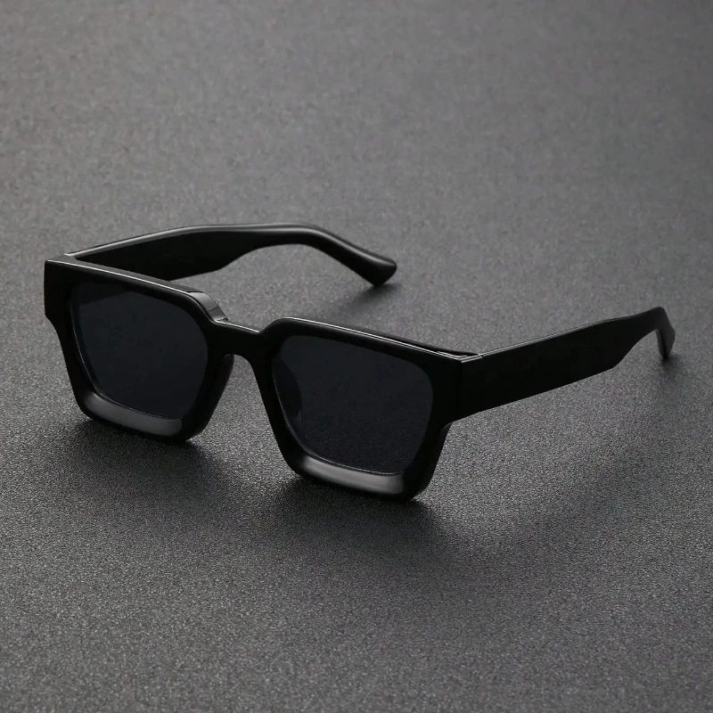 Retro Herren Eckige Sonnenbrille für Damen Vintage Markendesigner Sonnenbrillen Mode Pfeil-Schattierungen UV400 Brillen