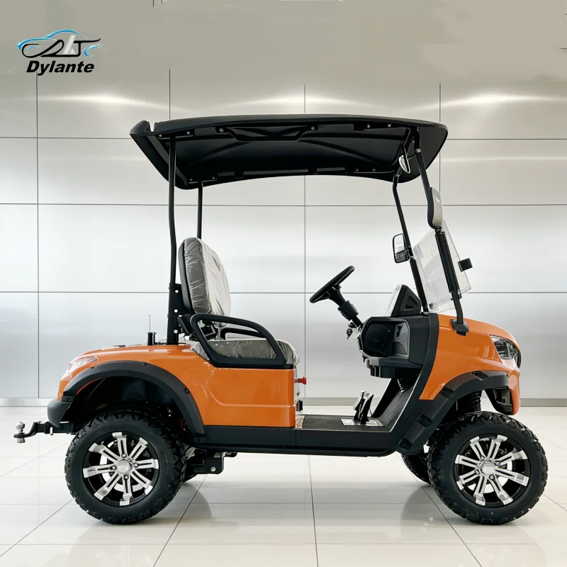 

2026 New Model Style 2 4 6 Seat Sightseeing Bus Club Cart Electric Golf Buggy Hunting Cart with 4 Wheel Disc Brakes Golf Cart