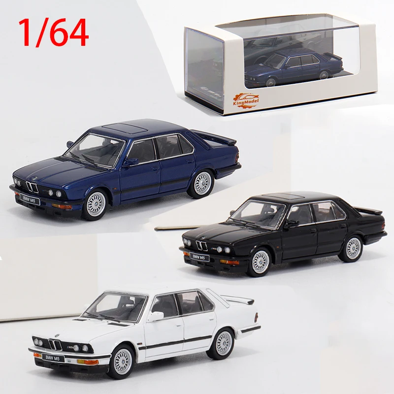 In Stock Diecast 1/64 Scale BMW M5 E28  Alloy Car Model BMW 5 Series Model Car Collectible Toy Simulation Gift Souvenir