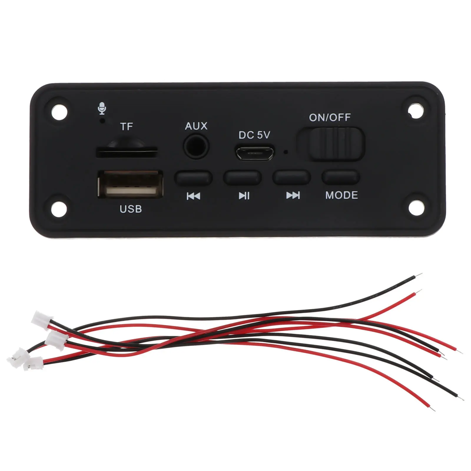 

Wireless Mp3 Decoder Board 2 X 3W Fm Receiver Amplifier Board USB Wireless Audio Player Line in 5V Receiver