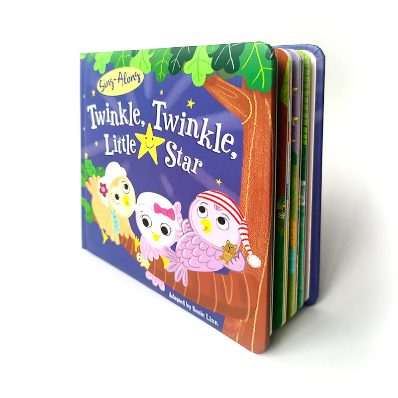 Twinkle bintang kecil baru buku cerita tidur untuk anak-anak bayi anak-anak pendidikan dini anak-anak papan cetak buku