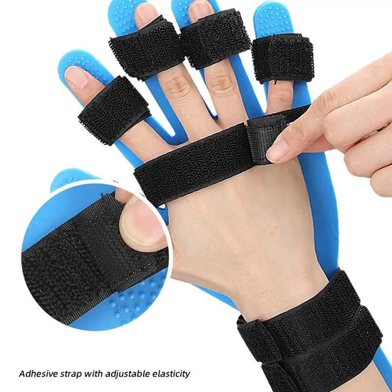 Finger Corrector Board Hand Wrist Finger Orthotics Extended Type Fingerboard For Training Strokes Hemiplegia Hand Splint Support