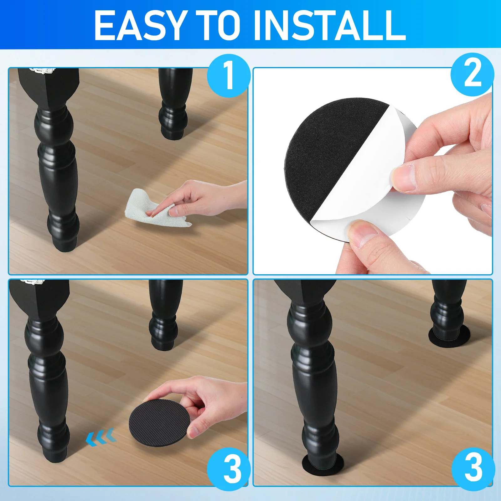 12 個のテーブルパッドビリヤードプールテーブル用レベリング調整可能な脚クッション高さ調整パッドエクステンダーアクセサリー