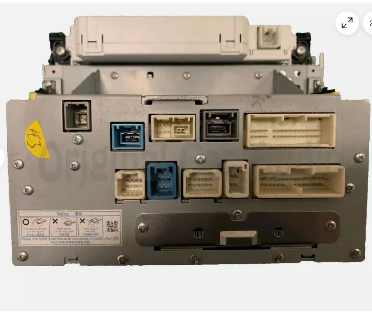 2010 - 2012 OEM HDD Navigasi Layar Sentuh Tampilan Multi Media