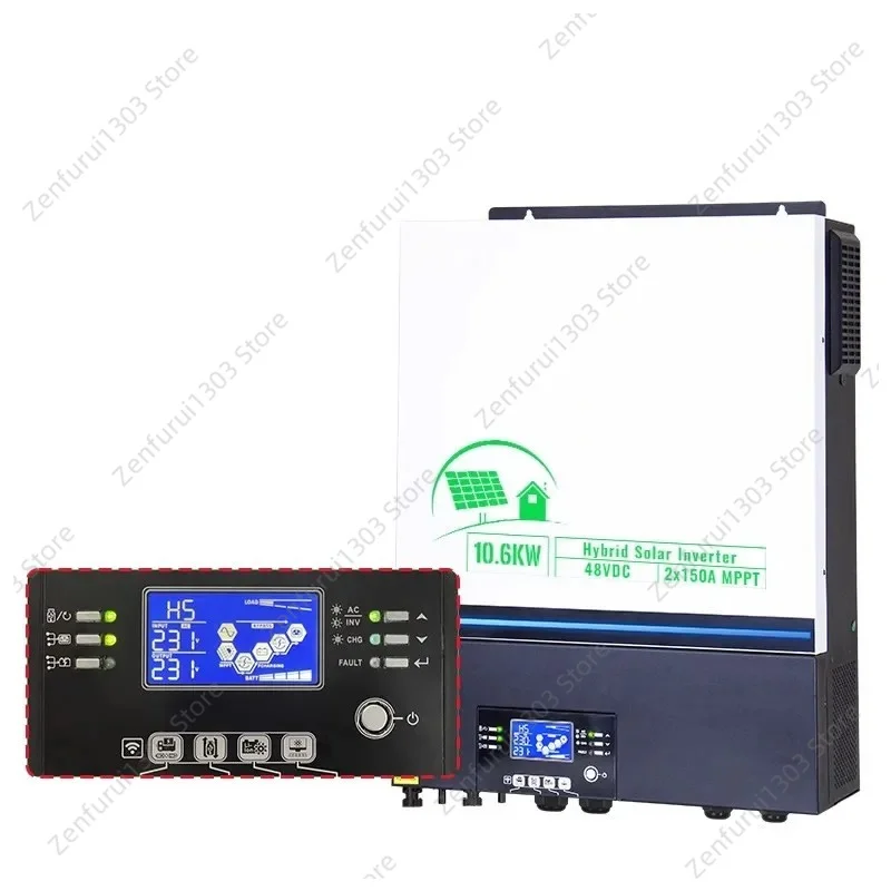 10.6KW Solar Inverter 48V To 220V  Controller 150A All In One Machine